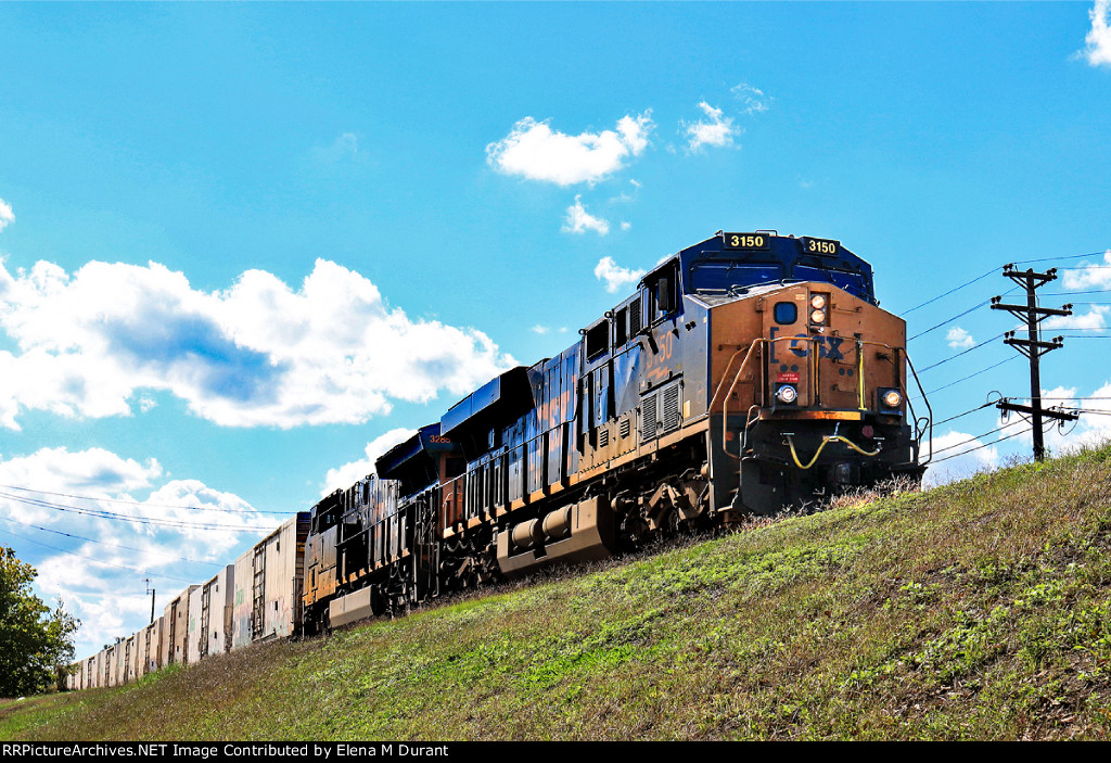 CSX 3150 on I-032